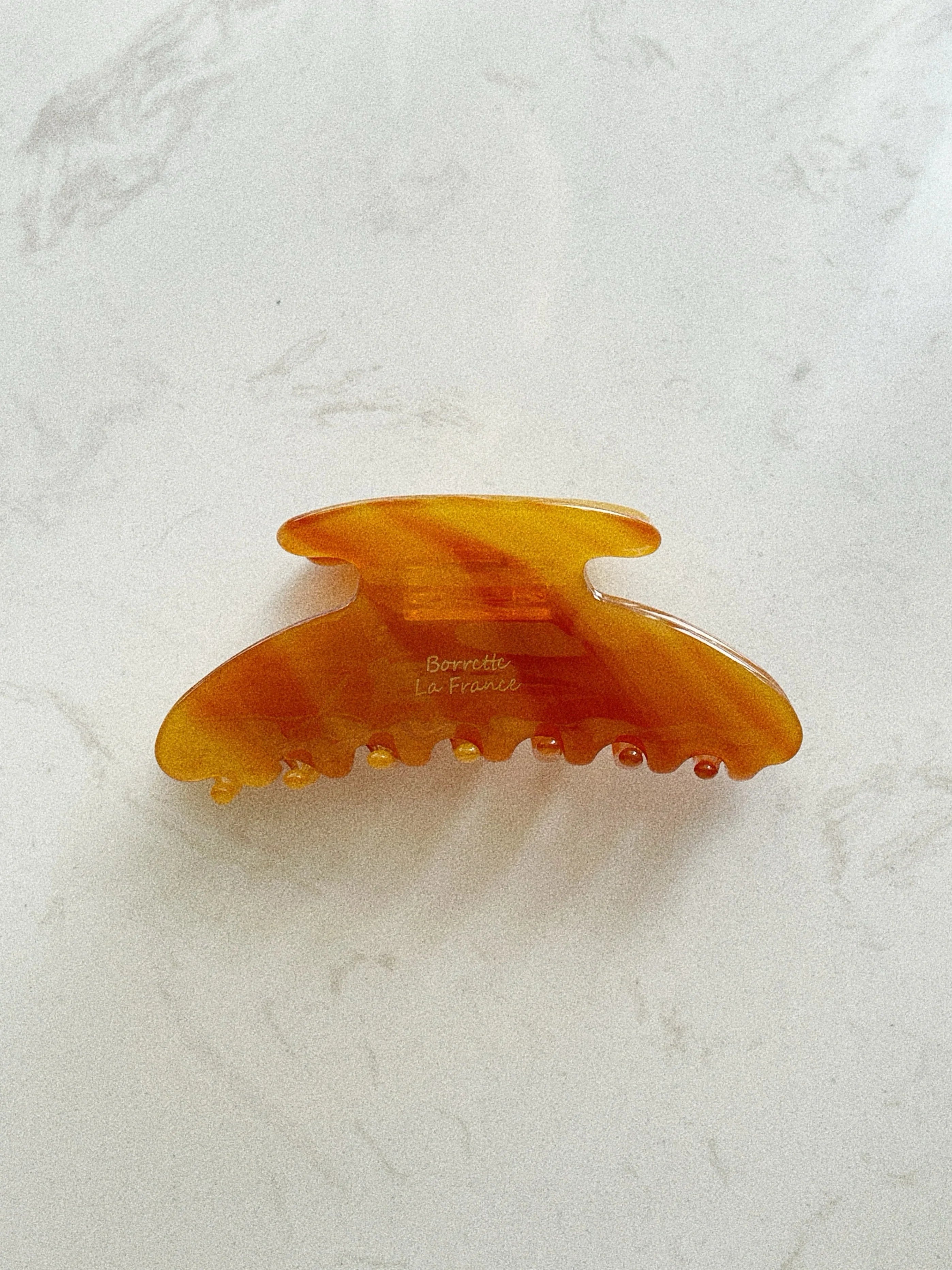 Elegant Clip in Amber