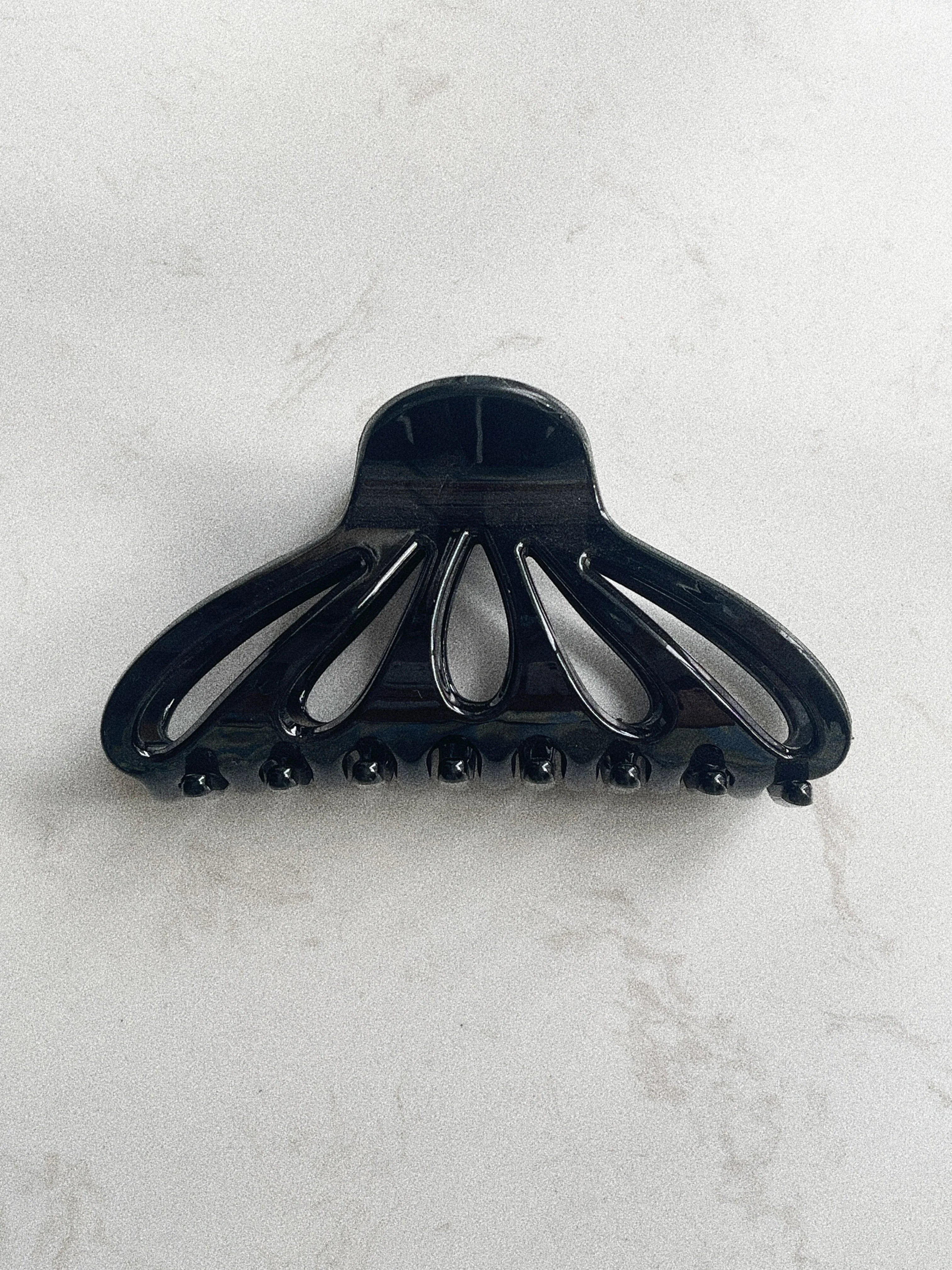 Hollow Clip in Gloss Black