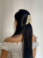 Cloud Curve Clip in Beige