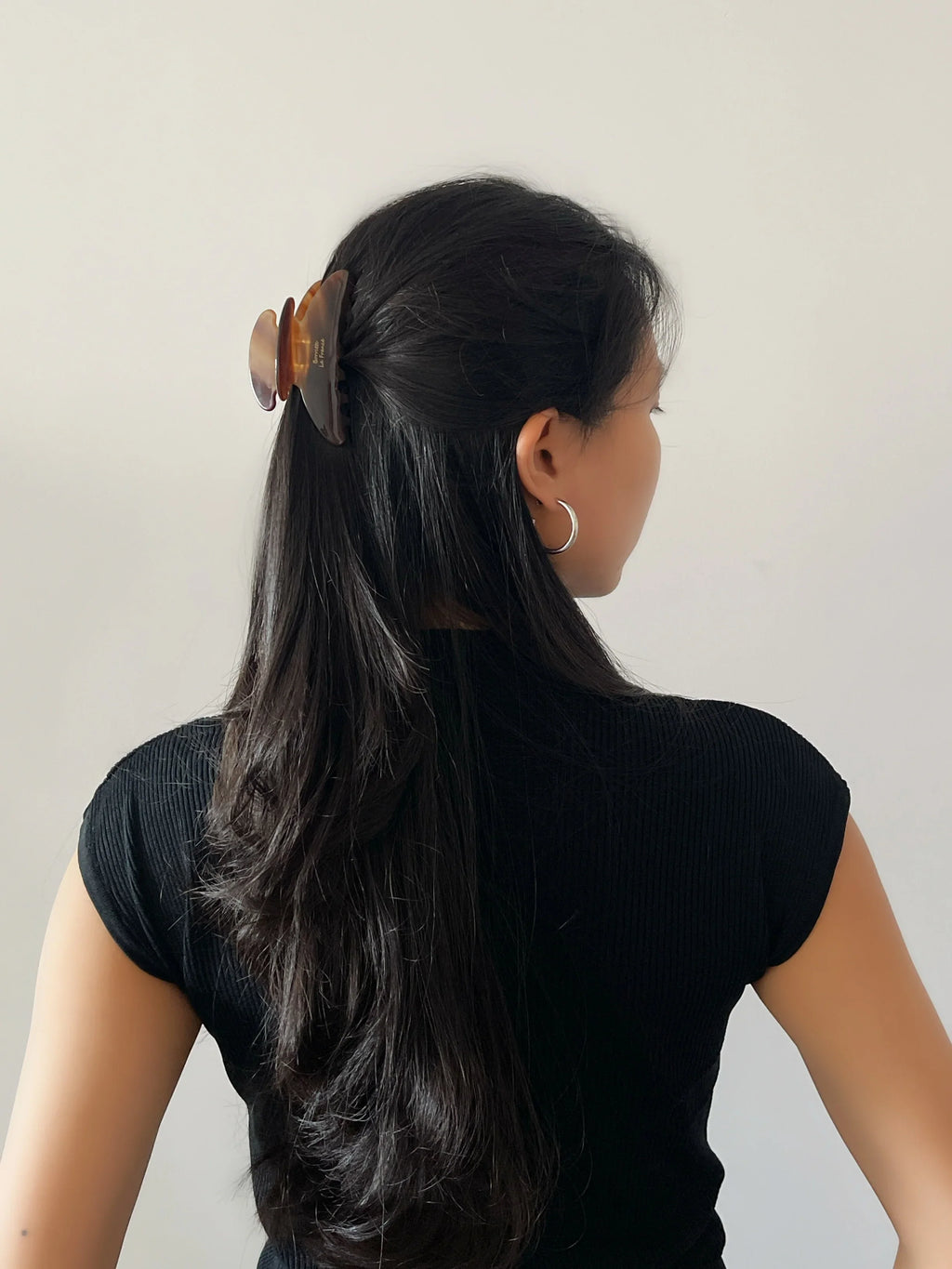 Elegant Clip in Deep Tortoise