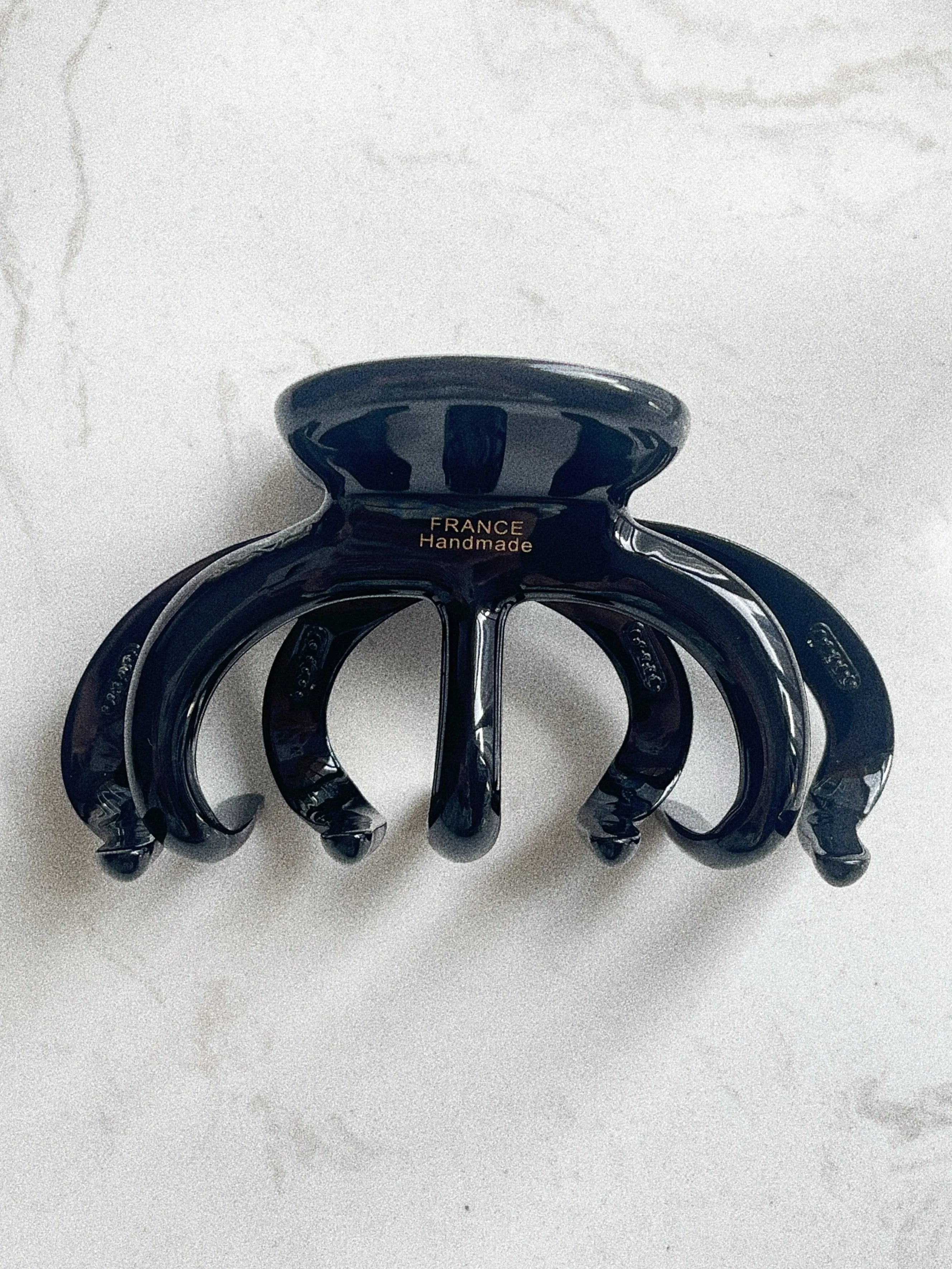 Octopus Handmade Clip in Gloss Black