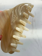 Textured Clip in Beige